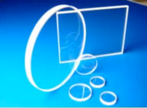 Lentilles en cristal saphir Windows Wafers Substrat Bloc de lingot