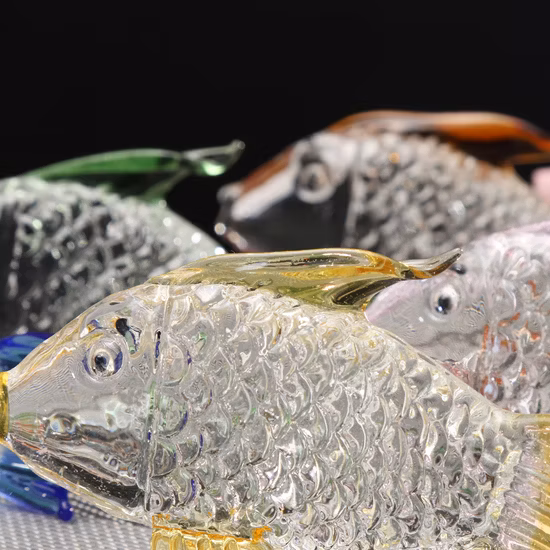 K9 Crystal Carp Fish Animal pour anniversaire et cadeau de Noël